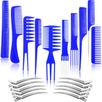 Hair Styling Combs, 10 Pack