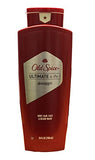 Old Spice Ultimate 4 in 1 Body Hair Face and Beard Wash Set, Swagger Scent, 24 Fl Oz.