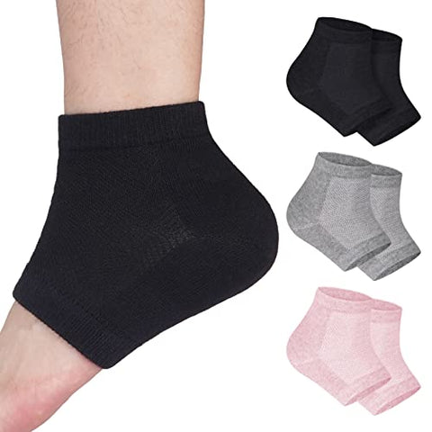 Tifanso  Moisturizing Heel Socks, 3 Pairs