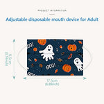 50PCS Halloween Disposable Face Mäsks For Adults Women Kids
