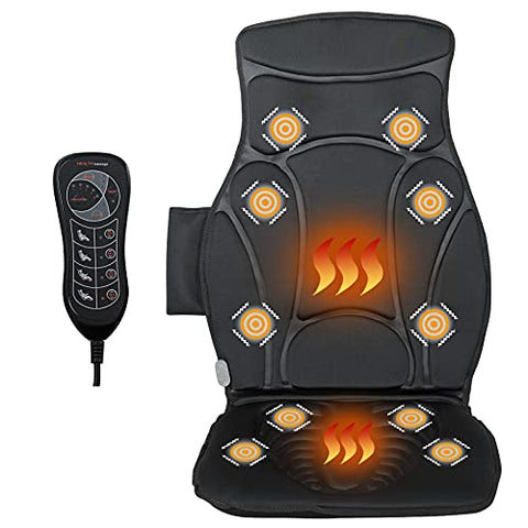 Chair Massage Pad Shiatsu Massage Seat with 10 Vibration Giantex Massage Chair Pad