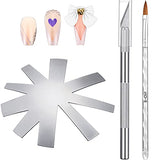 3 Pieces French Tip Cutter Manicure Acrylic Nails Tool Set