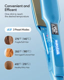 Wavytalk Hair Straightener, 1.75 Inch Wide Titanium Flat Iron