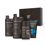Every Man Jack Sandalwood Body and Face Wash, 2-in-1 Shampoo, Deodorant  Gift Set