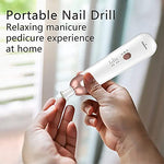 Polamd Professional Cordless Manicure Pedicure Nail File Set