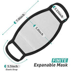 Cotton Reusable Face Mask, Pack of 3