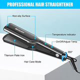 Bcway Professional Hair Straightener, 2.16'' Extra-Large
