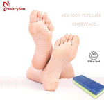 Foot Pumice Stone for Feet Hard Skin Callus Remover and Scrubber (Pack of 4)
