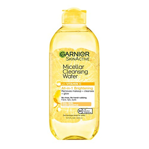 Garnier SkinActive Micellar Water with Vitamin C, 13.5 fl. oz
