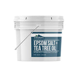 Earthborn Elements Tea Tree Epsom Salt, Infused with Tea Tree Essential Oil, 1 Gallon