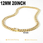 Iced-Out Miami Cuban Link Necklaces (6 Styles)
