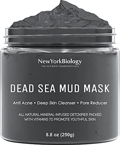 New York Biology Dead Sea Mud Mask for Face and Body  8.8 oz - 4 scents