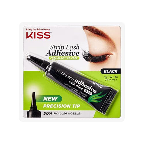 KISS Strip Lash Adhesive with Aloe, 0.24 Ounce