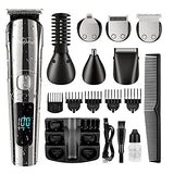 Brightup Beard Trimmer, Cordless Hair Clippers Hair Trimmer Grooming Kit