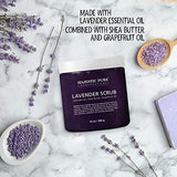 Lavender Oil Body Scrub Exfoliator with Shea Butter and Grapefruit Oil