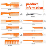 Hair Styling Combs, 10 Pack
