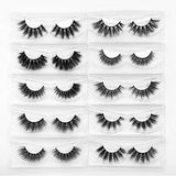 Lashes Fluffy Mink Dramatic 10 Pack, 12-20mm 5D Mink Lashes