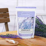 Spa Luxetique Epsom Salts with Tea Tree Oil Foot Soak Set