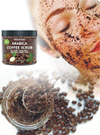 100% Natural Arabica Coffee Scrub with Organic Coffee, Coconut and Shea Butter, 10 oz