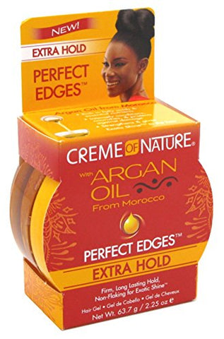 Creme Of Nature Argan Oil Perfect Edges Extra Hold Edge Control 2.25oz (3 Pack)