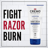 Cremo Barber Grade Original and Cooling Shave Cream/, 6 Fl Oz (2 Pack)