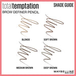 Maybelline New York Total Temptation Eyebrow Definer Pencil