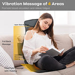 Chair Massage Pad Shiatsu Massage Seat with 10 Vibration Giantex Massage Chair Pad