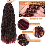 Passion Twist Crochet Braiding Hair 18 Inch 6packs