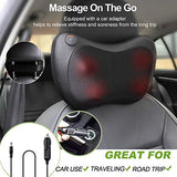 Massage Pillow Shiatsu Neck & Back  with Heat -Massage Pillow with Remote Control