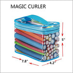 (2 In 1) Flexi  Curling Rods w/ Hair Dryer Bonnet Attachment