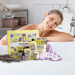 Seas The Day Lavender Bath and Body Spa Set, 8 Pieces