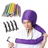 Bonnet Hair Dryer Attachment with hair rods and hair clips
