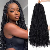 Passion Twist Crochet Hair 18 inches 6 packs
