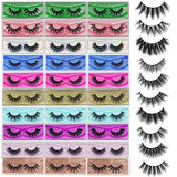 Lashes Fluffy Mink Dramatic 30 Pack, 12-20mm 5D Mink Lashes
