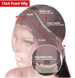 Body Wave Brazilian Remy Human Hair HD Lace Front 13x4  Pre Plucked With Baby Hair