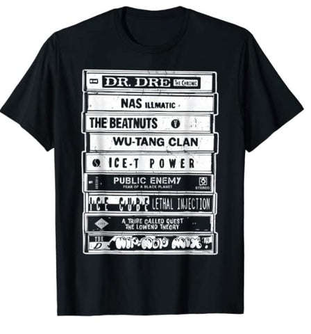 Hip Hop Old School Artists T-Shirt