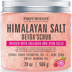 Himalayan Salt Detox Body Scrub with Collagen and Stem Cells