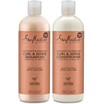 SheaMoisture Curl and Shine Coconut and Hibiscus Shampoo and Conditioner