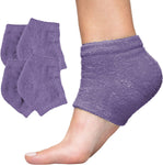 ZenToes Fuzzy Heel Socks, 2 Pairs